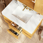 Indra Oak Bathroom Vanity & LED Mirror Set - Themodhome product image 10