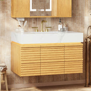 Indra Oak Bathroom Vanity & LED Mirror Set - Themodhome product image 16