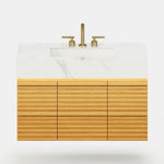Indra Oak Bathroom Vanity & LED Mirror Set - Themodhome product image 03