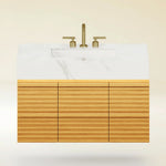 Indra Oak Bathroom Vanity & LED Mirror Set - Themodhome product image 01