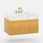 Indra Oak Bathroom Vanity & LED Mirror Set - Themodhome product image 04