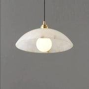 Alabaster Umbrella Pendant 11.8