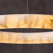 Karen Alabaster Ring Chandelier