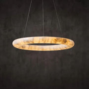 Karen Alabaster Ring Chandelier