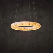 Karen Alabaster Ring Chandelier