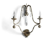 Kalie Crystal 2 Lights Wall Sconce