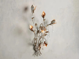 Kalie Crystal 6 Lights Wall Sconce
