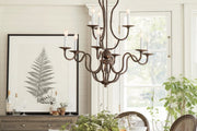 Kalie Crystal 12 Lights Pendant Chandelier 42