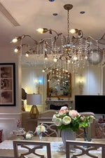 Kalie Crystal Rectangular Chandelier 52