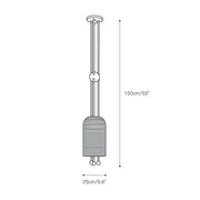 Lantern Glass Pendant Lamp