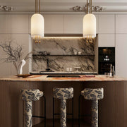 Lantern Glass Pendant Lamp
