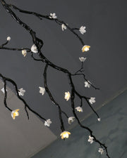 Large Long Branch Flower Chandelier
