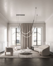 Leda Alabaster Chandelier