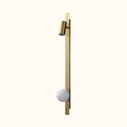 Liila 2 Brass Wall Lamp