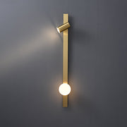 Liila 2 Brass Wall Lamp