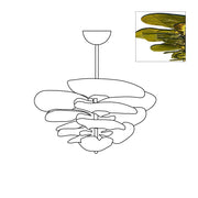 Petals Gold Murano Chandelier