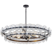 Loren Glass Chandelier