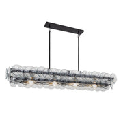 Loren Linear Glass Chandelier