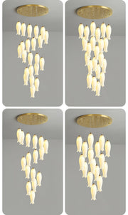 Luma Flora Stairs Chandelier