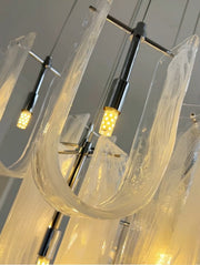 Luminous Waves Chandelier