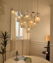 Luminous Waves Chandelier