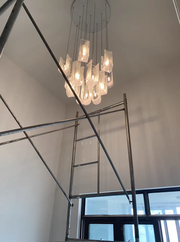 Luminous Waves Chandelier