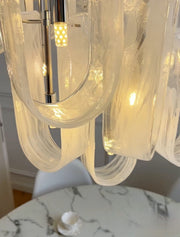 Luminous Waves Chandelier