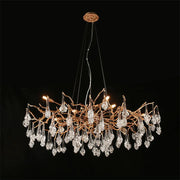 Modern Branch Chandelier Drop Flower D 31.5