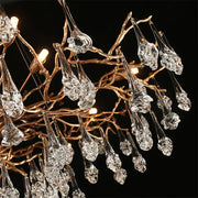 Modern Branch Chandelier Drop Flower D 31.5