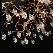 Modern Branch Chandelier Drop Flower D 31.5
