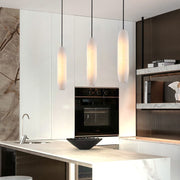 Marble Alabaster Flute Pendant Light