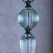 Marcella Venetian Blue Glass Chandelier 43