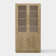 Marlow Oak Bookcase With Cabinet - Themodhome product image 03