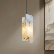 Megalith Mini Alabaster Pendant Light