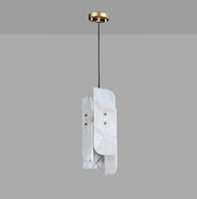 Megalith Mini Alabaster Pendant Light