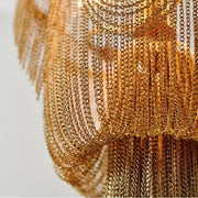 Hikari Metal Chain Chandelier
