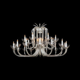Modern 36 Light Crystal Chandelier - Glass LPS