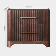 Monroe Fluted Nightstand 28