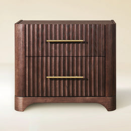 Monroe Fluted Nightstand 28