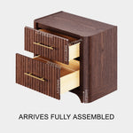 Monroe Fluted Nightstand 28