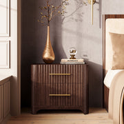 Monroe Fluted Nightstand 28