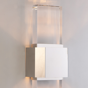 Montreal Minimalist Glass Sconce