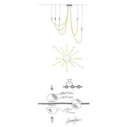 Multidot Customize Chandelier