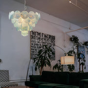 Murano Chandelier 57 Blue