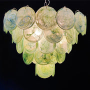 Murano Chandelier 57 Green