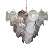 Murano Chandelier 57 Iridescent Glass