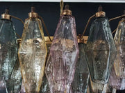 Murano Chandelier – Poliedri – 185 glass – Multi