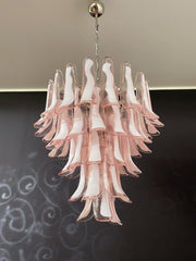Murano Chandelier – 52 petals – Pink