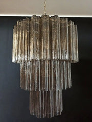 Murano Chandelier – 52 tubes – Smoked
