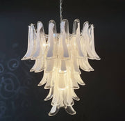 Murano Chandelier – 75 petals – Transparent